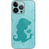 Disney Aladdin Princess Jasmine Silhouette Flower iPhone 14 Pro Skin